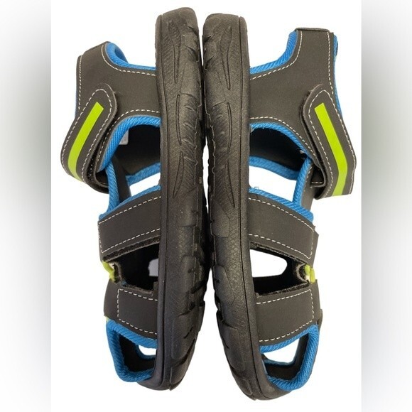 NEW BOYS RUGGED BEAR SZ 1 CLOSED TOE SPORT SANDALS athletic water shoe - Picture 6 of 8